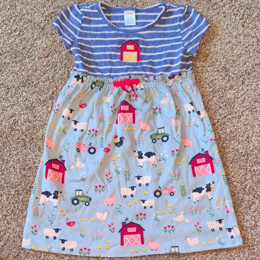 Gymboree 5/5t Farm Dress
